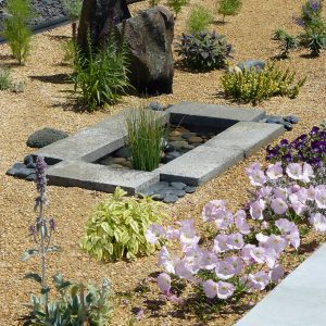 DIY Project: Contemporary Garden Water Feature Less than $30