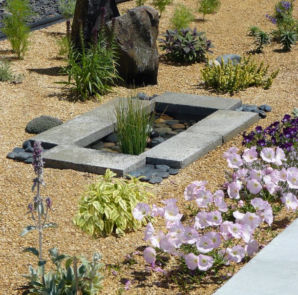 DIY Project: Contemporary Garden Water Feature Less than $30 • The