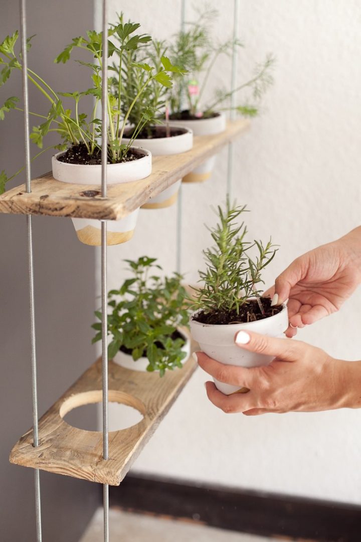 14 Brilliant DIY Indoor Herb Garden Ideas • The Garden Glove