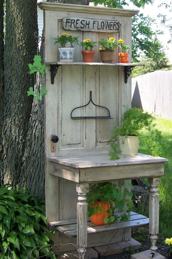 Repurposed Doors : Old Door Ideas for the Garden