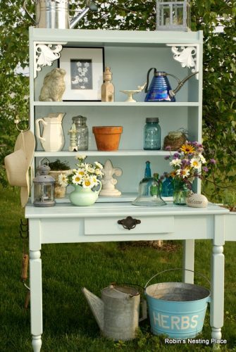 18 DIY Potting Benches You'll Want to Show Off • The Garden Glove