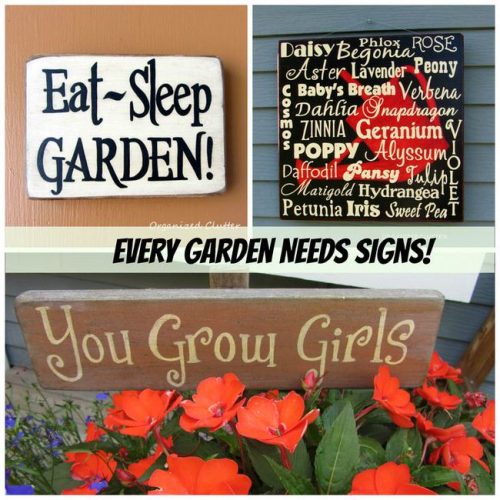 Creative DIY Garden Sign Ideas and Projects • The Garden Glove