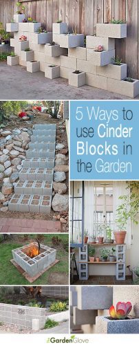 5 Ways to Use Cinder Blocks in the Garden • The Garden Glove