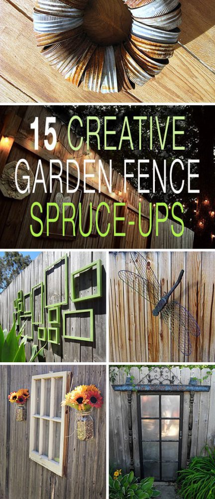 15 Creative Garden Fence Ideas & Spruce-Ups • The Garden Glove