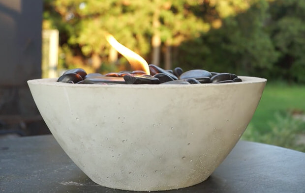 How to Make a DIY Tabletop Fire Bowl