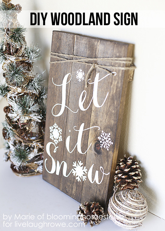 15 Easy DIY Christmas Signs For A Festive Front Porch The Garden Glove