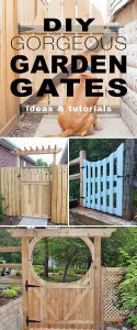 Gorgeous DIY Garden Gate Ideas & Projects • The Garden Glove