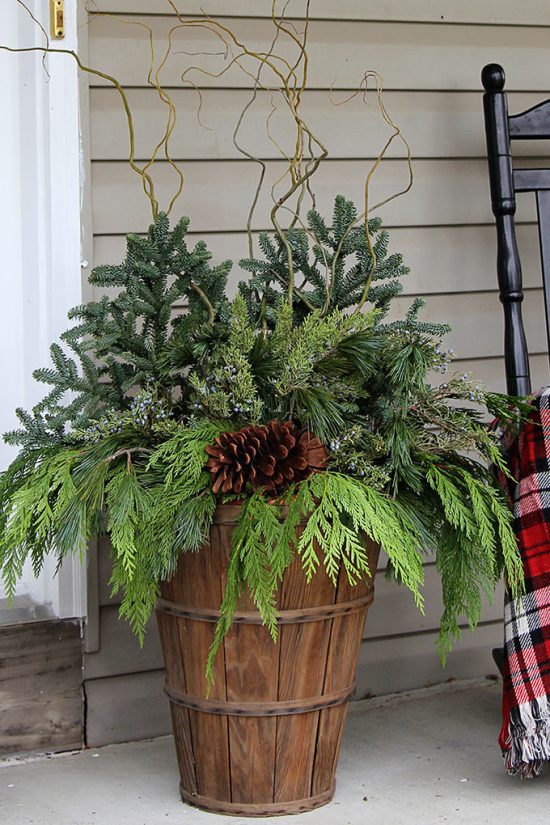 How to Make Winter Garden Planters