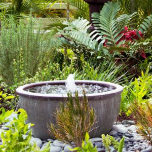 10 Soothing DIY Garden Fountains