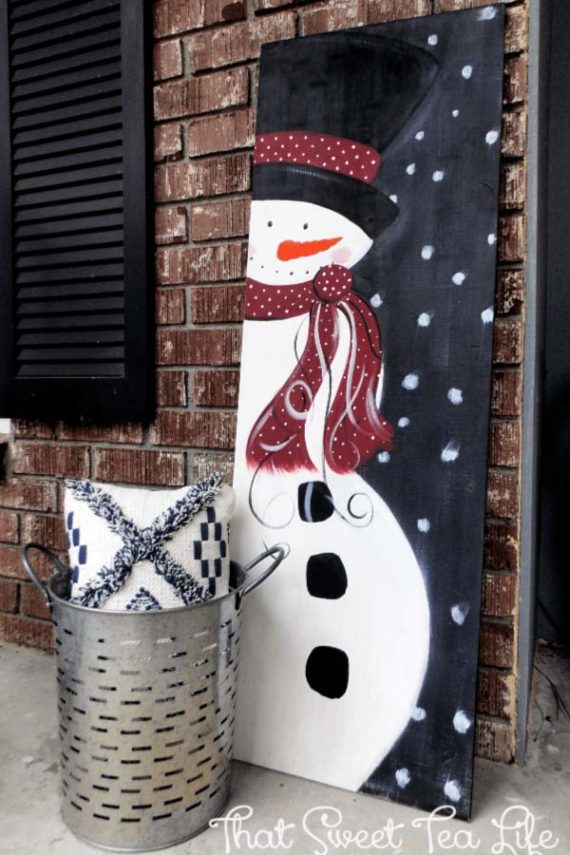 15 Easy DIY Christmas Signs for a Festive Front Porch • The Garden Glove