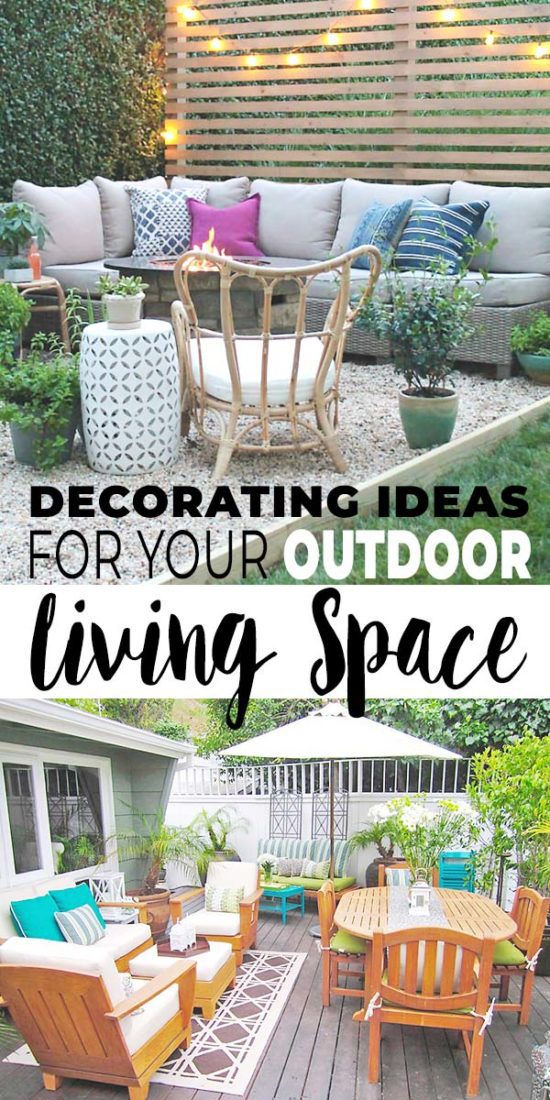 Decorating Ideas for your Outdoor Living Space • The Garden Glove
