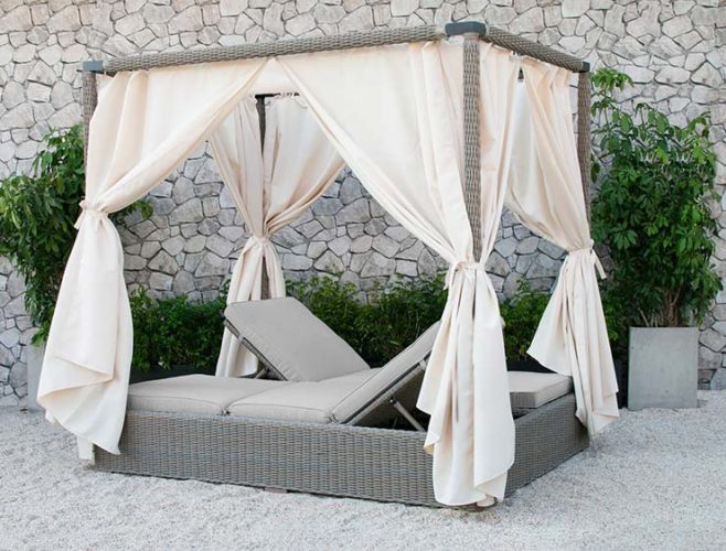 DIY Outdoor Cabanas - Add a Little 