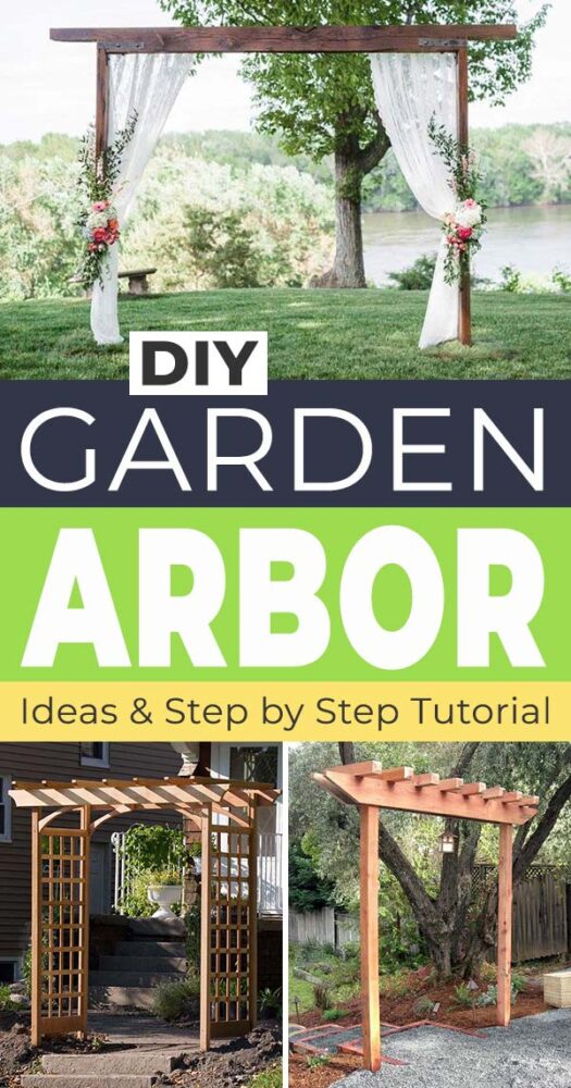 DIY Garden Arbor Ideas & Step by Step Tutorial • The Garden Glove