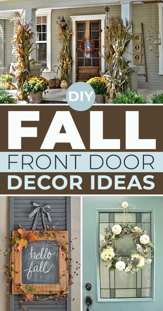 DIY Fall Front Door Decor Ideas • The Garden Glove