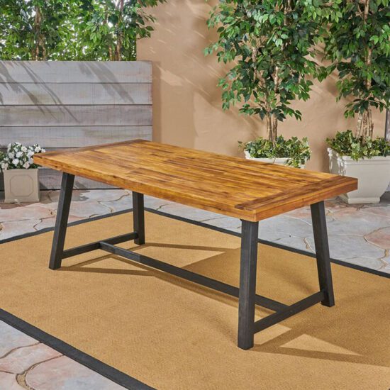 DIY Outdoor Dining Table Ideas & Projects • The Garden Glove