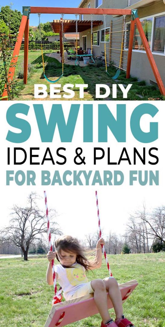 Best Diy Swing Set Plans For Backyard Fun • The Garden Glove