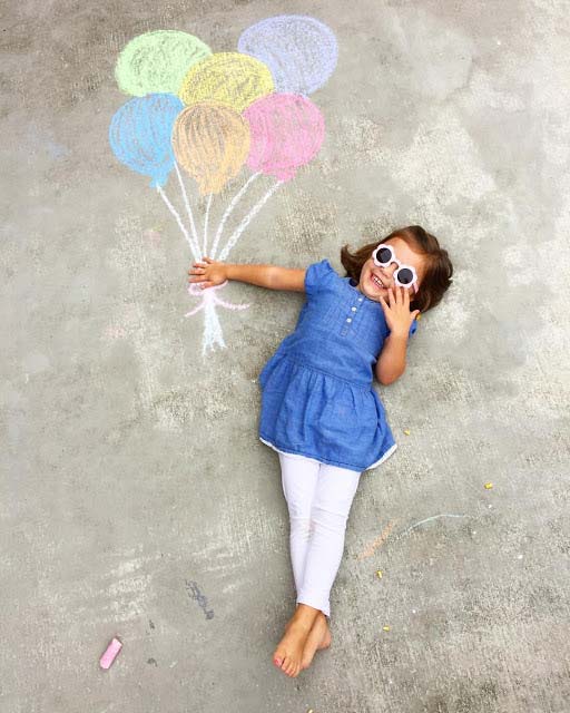 Easy Sidewalk Chalk Art Ideas For Everyone To Try The Garden Glove