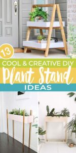 13 Cool & Creative DIY Plant Stand Ideas! • The Garden Glove