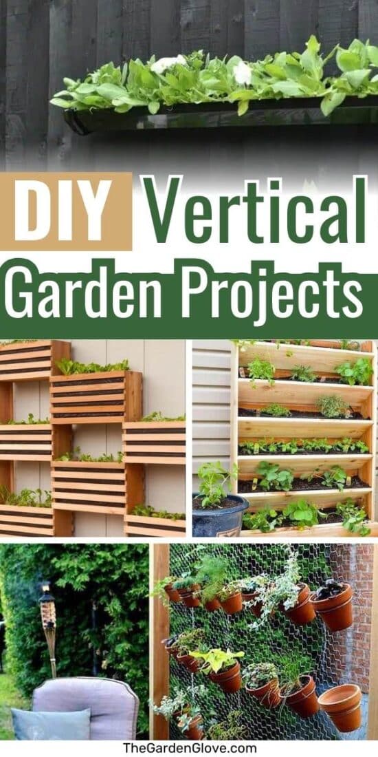 28 Creative DIY Vertical Garden Ideas & Projects • The Garden Glove