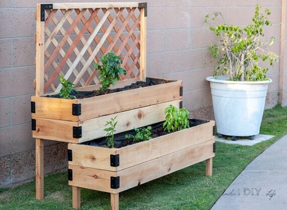 DIY Raised Planter Box Plans & Tutorials for Convenient Container ...