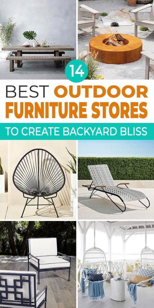 14 Best Outdoor Furniture Brands & Stores to Create Backyard Bliss ...