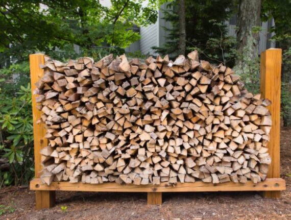 20 Super Easy Diy Firewood Racks • The Garden Glove