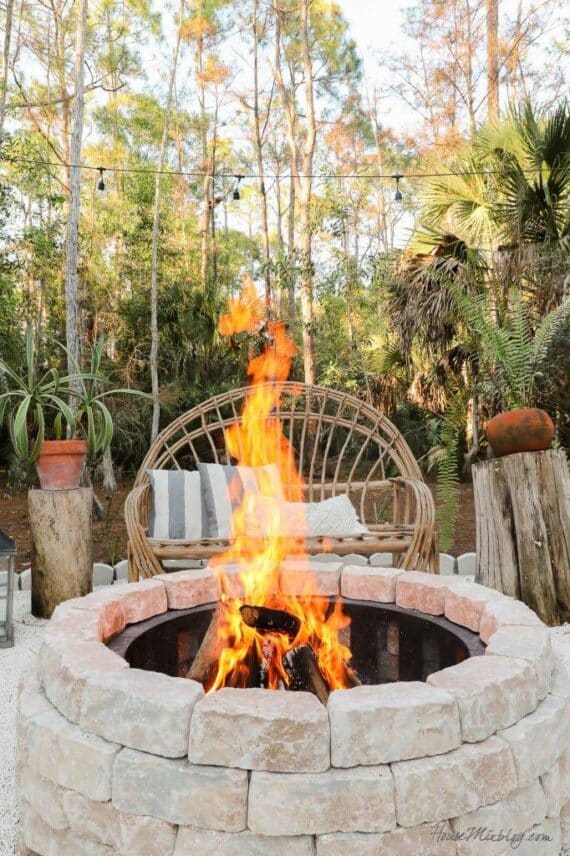 DIY Backyard Fire Pit Ideas You Can Make This Weekend • The Garden Glove