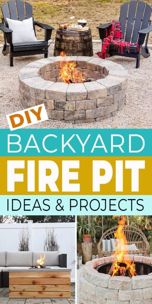 DIY Backyard Fire Pit Ideas You Can Make This Weekend • The Garden Glove