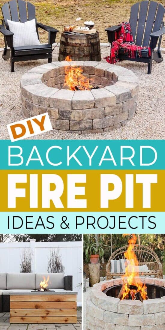 DIY Backyard Fire Pit Ideas You Can Make This Weekend • The Garden Glove