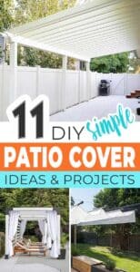 11 Patio Cover Ideas Anyone Can DIY! • The Garden Glove