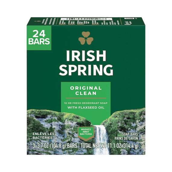 Irish spring soap box
