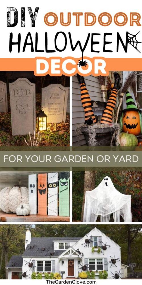 DIY Outdoor Halloween Decorations for your Yard or Garden • The Garden ...